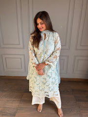Pure cotton pakistani style crochet suit (Raveena)