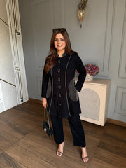 (Shyna) Affordable stylish woollen co-ord set