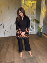 Woollen embroided 2 piece co-ord set (Simoah)