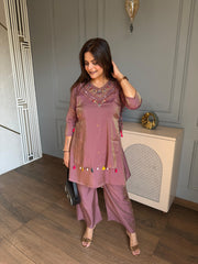 Beautiful 3 piece embroidered co-ord set (Vina)