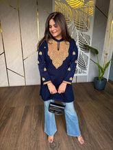 All new woollen emnbroidered stylish kurtis (Bhumi)