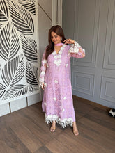Pakistani style pure cotton crochet suit (Sehaj)