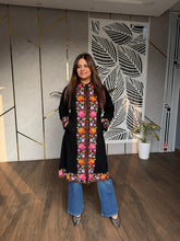 KASHMIRI EMBROIDED WOOLLEN LONG COAT