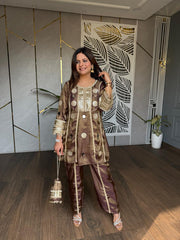 Formal organza co-ords