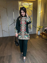 WOOLLEN EMBROIDERY CO-ORD SET