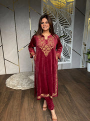 EMBROIDED PHERAN SET