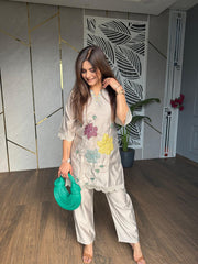 Daily wear muslin co-ords