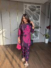 3 Piece crepe floral co-ord