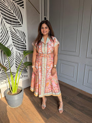 Greek print summer dress (Kiss)