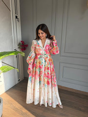 Princess long printed summer dress (Fairy)