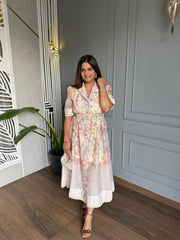 Princess design imported summer dress