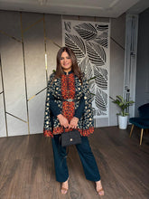 Beautiful kashmiri embroided sleeveless cape