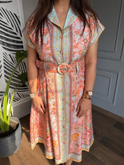 Greek print summer dress (Kiss)