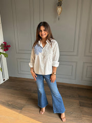 Cool cotton embroided shirts (Savi)