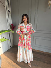 Princess long printed summer dress (Fairy)