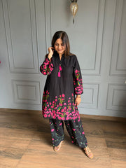Farshi salwar loose cotton co-ord (Sapna)
