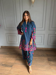 Farshi salwar loose cotton co-ord (Sapna)