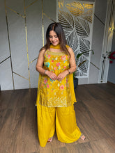 Beautiful chiffon sharara suit (Sharara)