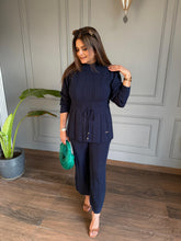 Warm and super soft stretchable knitted woollen co-ord set (Marigold)