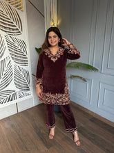Salma corduroy winter velvet co-ord set (Salma)