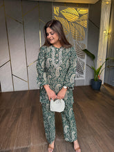 Full embroided corduroy with full lining co-ord set (Nehal)