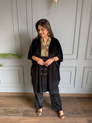 Velvet handwork kaftaan (Anu)