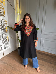 New Kashmiri embroided pheran set (Ruwi)