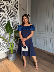 Summer off-shoulder dress (Megha)
