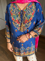 Festive wear pure crepe suit (Mohini)