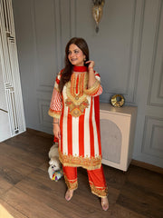 All new formal crepe suit with lining (Elara)