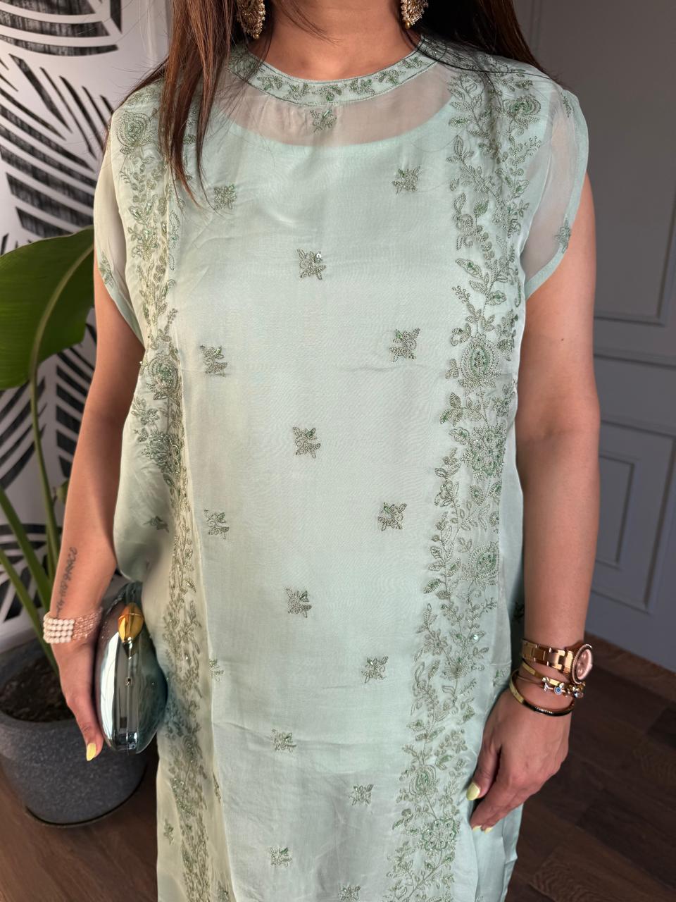 Super soft 3 piece organza co-ords (Karishma)