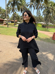 Hotseller loose style co-ord set (Palm)