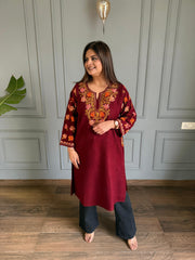 All new embroidered kashmiri pheran (Petal)