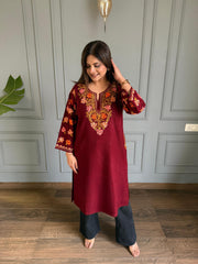All new embroidered kashmiri pheran (Petal)