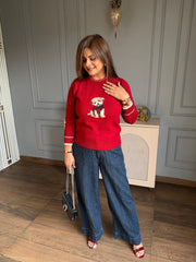 Free size soft and warm strechable knit sweaters (Raulph)