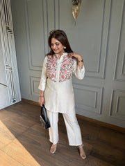 Imported summer embroidered co-ord set (Samara)