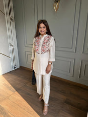 Imported summer embroidered co-ord set (Samara)