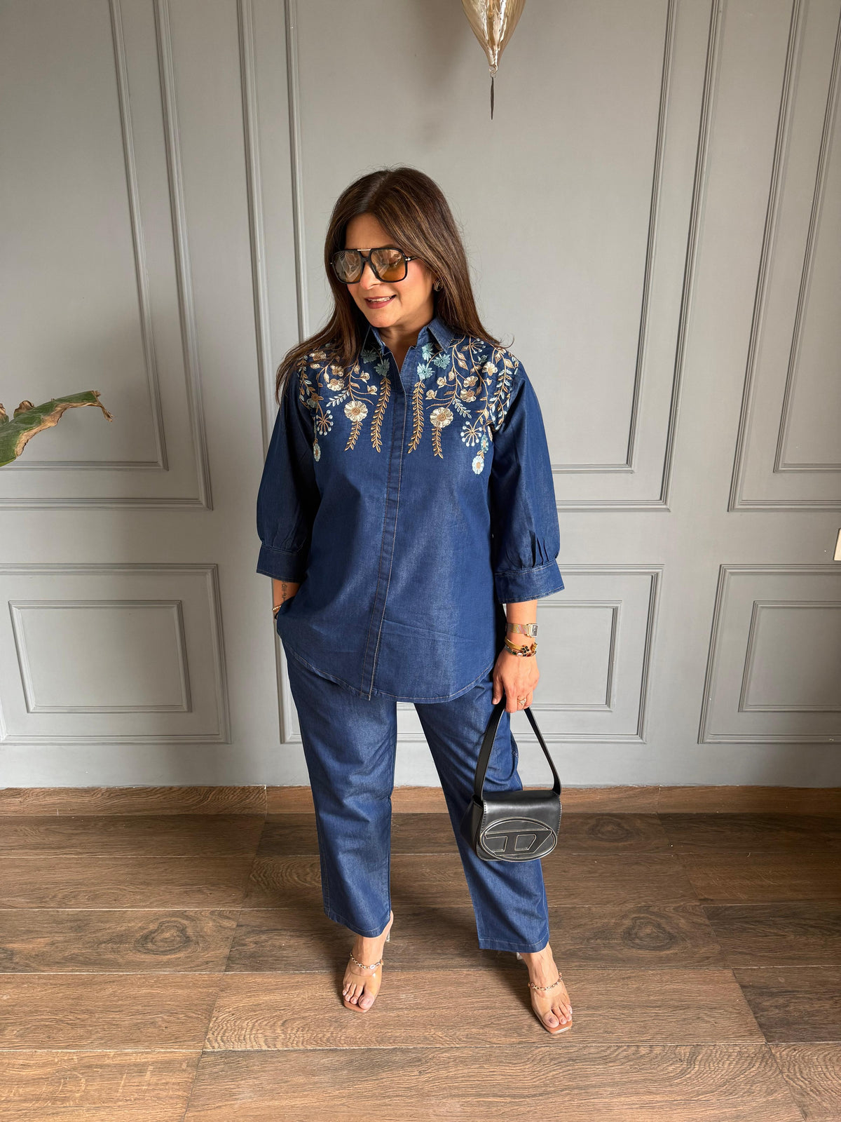 Pocket friendly denim co-ords (Asha)