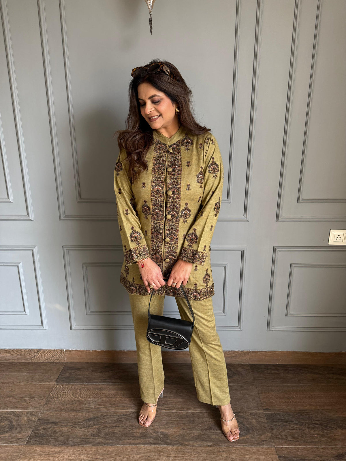 3 Piece Imaan embroided co-ord set (Imaan)