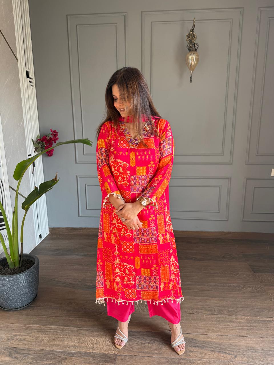 PURE CHINON DIGITAL PRINT FORMAL SUITS