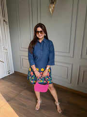 Denim summer dress