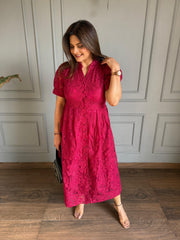 Imported beautiful dress with button (Emily)