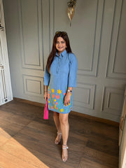 Denim summer dress