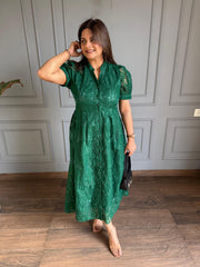 Imported beautiful dress with button (Emily)