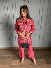 Beautiful embroidered co-ord set (Giva)