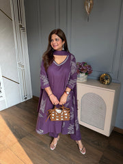 Pure cotton side kali suit (Vihana)