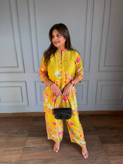 Beautiful summer printed co-ord set (Reena)