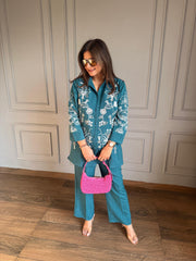 Beautiful embroidered summer co-ords (Sheena)