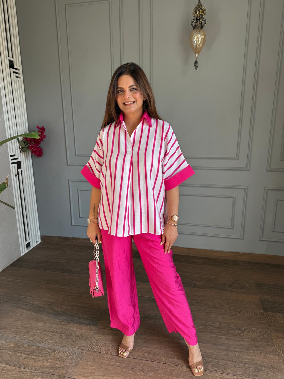 Striped summer co-ords