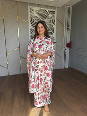 Imported cool fabric co-ord set (Meena)